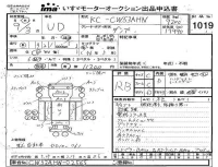 Nissan UD SERIES лот № 1019 оценка RB  с аукциона в Японии 4