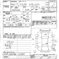 Nissan LAFESTA лот № 7052 оценка 3.5  с аукциона в Японии 4