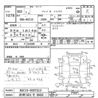 Toyota PASSO лот № 1078 оценка R  с аукциона в Японии 7