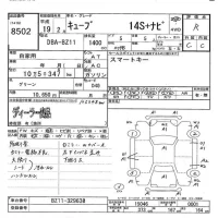 Nissan CUBE лот № 8502 оценка R  с аукциона в Японии 5