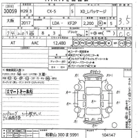 Mazda CX-5 лот № 30059 оценка 3.5  с аукциона в Японии 10