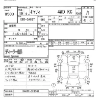 Suzuki CARRY TRUCK лот № 8503 оценка R  с аукциона в Японии 5