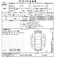 Mazda CX-5 лот № 30062 оценка 4.5  с аукциона в Японии 10