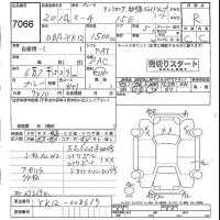 Nissan MARCH лот № 7066 оценка R  с аукциона в Японии 4