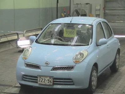 Nissan MARCH  с аукциона в Японии