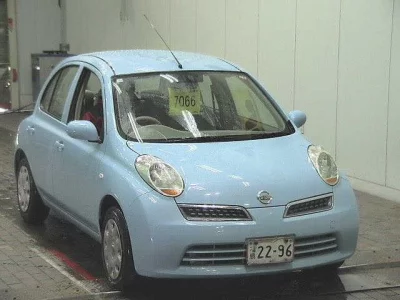 Nissan MARCH  с аукциона в Японии