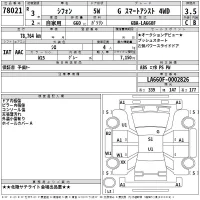 Subaru CHIFFON лот № 78021 оценка 3.5  с аукциона в Японии 2