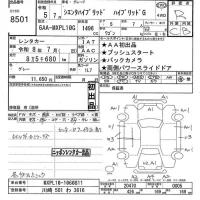 Toyota SIENTA лот № 8501 оценка R  с аукциона в Японии 11