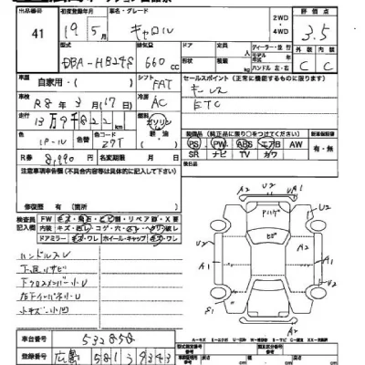 Mazda CAROL  с аукциона в Японии