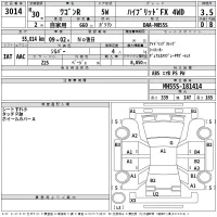 Suzuki WAGON R лот № 3014 оценка 3.5  с аукциона в Японии 2
