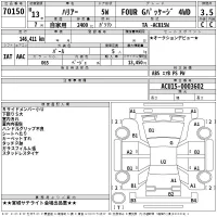 Toyota HARRIER лот № 70150 оценка 3.5  с аукциона в Японии 2