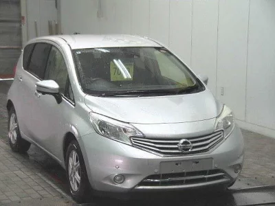 Nissan NOTE  с аукциона в Японии