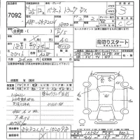 Nissan VANETTE TRUCK лот № 7092 оценка 3  с аукциона в Японии 4
