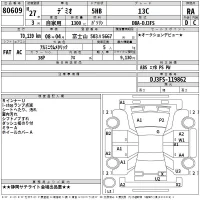 Mazda DEMIO лот № 80609 оценка RA  с аукциона в Японии 2