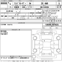 Toyota LAND CRUISER лот № 80008 оценка 5  с аукциона в Японии 2