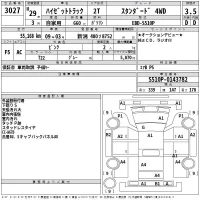 Daihatsu HIJET TRUCK лот № 3027 оценка 3.5  с аукциона в Японии 2