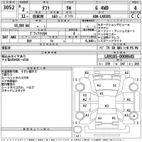 Daihatsu TAFT лот № 3052 оценка 4  с аукциона в Японии 2