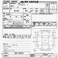 Honda ACTY TRUCK лот № 35384 оценка 3.5  с аукциона в Японии 7
