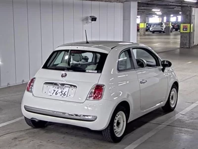 Fiat 500  с аукциона в Японии