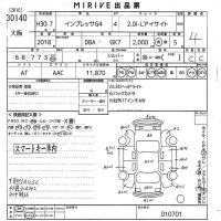Subaru IMPREZA G4 лот № 30140 оценка 4  с аукциона в Японии 9