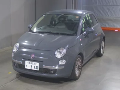 Fiat 500  с аукциона в Японии