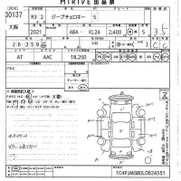 Chrysler JEEP CHEROKEE лот № 30137 оценка 3.5  с аукциона в Японии 10