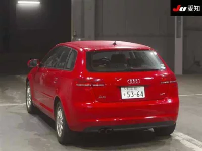 Audi A3  с аукциона в Японии