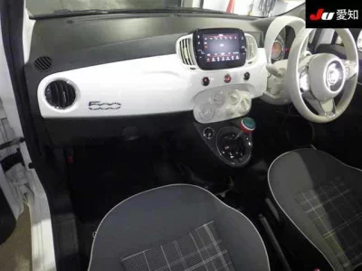 Fiat 500  с аукциона в Японии