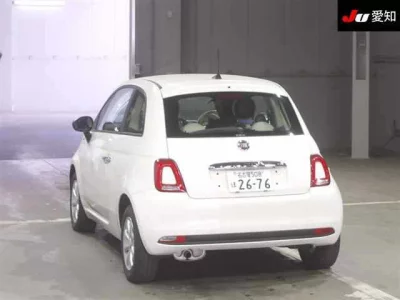 Fiat 500  с аукциона в Японии