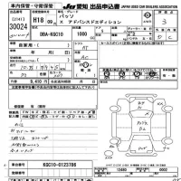 Toyota PASSO лот № 30024 оценка 3.5  с аукциона в Японии 9