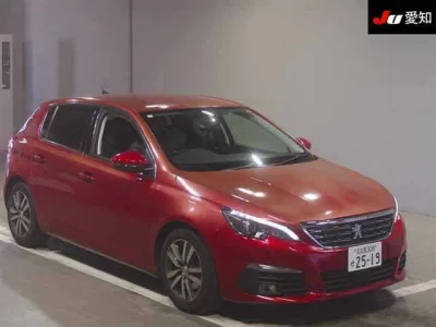 Peugeot 308  с аукциона в Японии