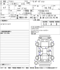 Nissan AURA лот № 1012 оценка 5  с аукциона в Японии 5
