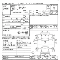 Mitsubishi CANTER лот № 3016 оценка R  с аукциона в Японии 6