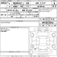 Mazda MAZDA3 лот № 30010 оценка R  с аукциона в Японии 2