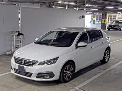 Peugeot 308  с аукциона в Японии