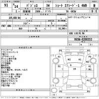 Mitsubishi PAJERO лот № 91 оценка R  с аукциона в Японии 2