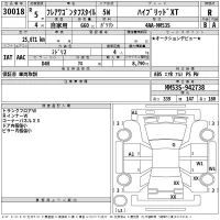 Mazda FLAIR WAGON лот № 30018 оценка R  с аукциона в Японии 2