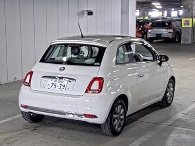 Fiat 500  с аукциона в Японии
