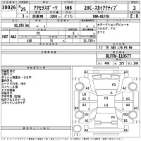 Mazda AXELA лот № 30026 оценка 3  с аукциона в Японии 2