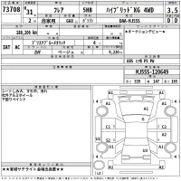 Mazda FLAIR лот № 73708 оценка 3.5  с аукциона в Японии 2