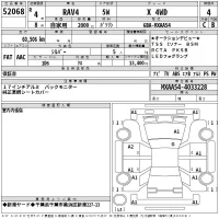Toyota RAV4 лот № 52068 оценка 4  с аукциона в Японии 2