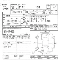 Mazda DEMIO лот № 3066 оценка 4  с аукциона в Японии 5