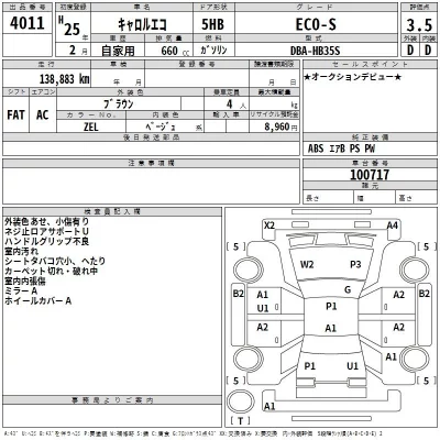 Mazda CAROL  с аукциона в Японии