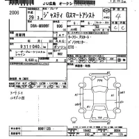 Subaru JUSTY лот № 2006 оценка 4  с аукциона в Японии 2
