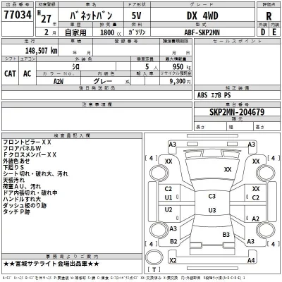 Nissan VANETTE VAN  с аукциона в Японии