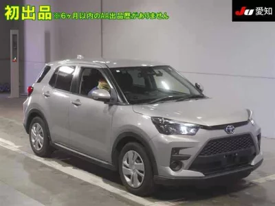 Toyota RAIZE  с аукциона в Японии