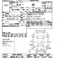 Subaru SAMBAR лот № 2031 оценка 3.5  с аукциона в Японии 2