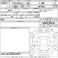 Toyota CROWN CROSSOVER лот № 25292 оценка 5  с аукциона в Японии 2