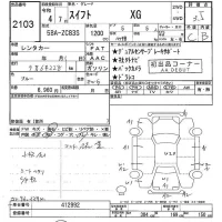 Suzuki SWIFT лот № 2103 оценка 3.5  с аукциона в Японии 5