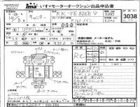 Mitsubishi CANTER лот № 3038 оценка RC  с аукциона в Японии 4